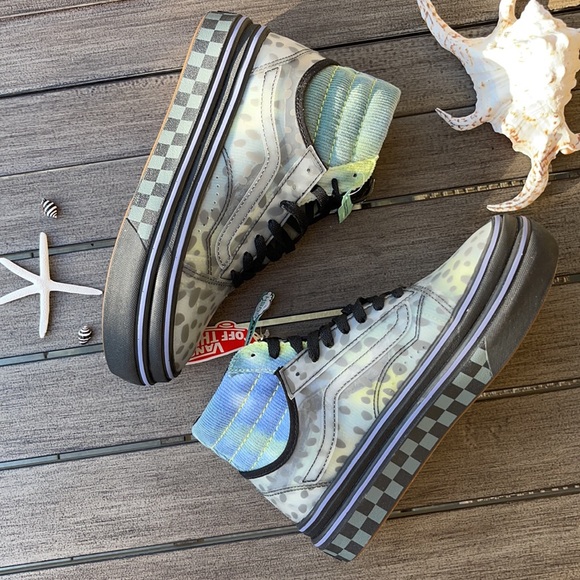 🌴🔆VANS- HI TOPS TIE DIE CHEETAH UTRA CUSH🔆🌴 - Picture 10 of 15